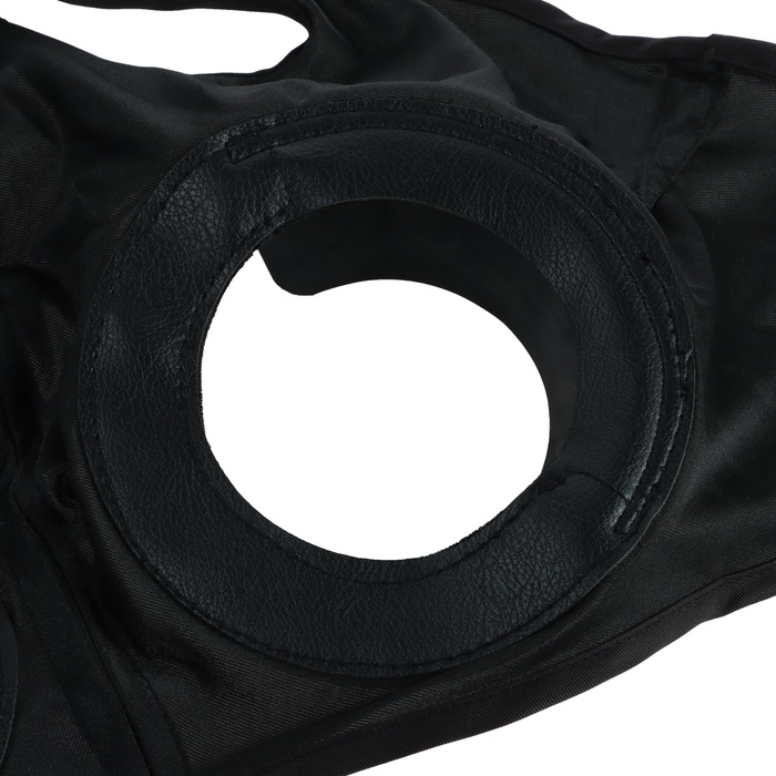 Маска для лошади с ограничителем области зрения, черная Маска для лошади с ограничителем области зрения, черная