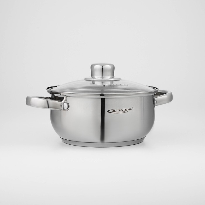 Набор кастрюль &laquo;Гретта&raquo;, 2 предмета: 2,2 л; 3,2 л, капсульное дно, индукция