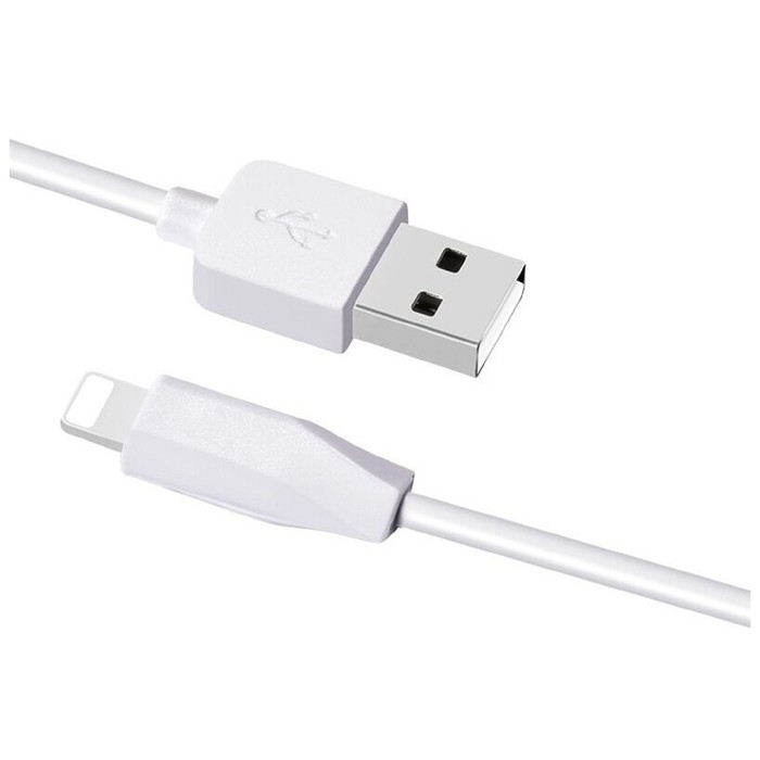 Кабель Hoco X1, Lightning - USB, 2.4 А, 3 м, белый Кабель Hoco X1, Lightning - USB, 2.4 А, 3 м, белый