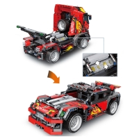 Конструктор техно &laquo;Спорткар&raquo;, 1051 деталь, 2 варианта сборки