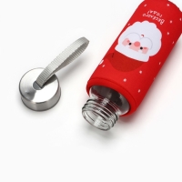 Бутылка для воды в чехле новогодняя SVOBODA VOLI &laquo;Веселого года&raquo;, 350 мл