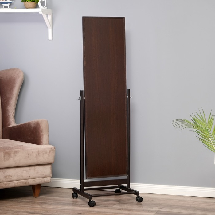 Зеркало напольное,137х48х35 см цвет венге Зеркало напольное,137х48х35 см цвет венге