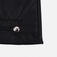 Перчатки мужские, безразмерные, без утеплителя, цвет чёрный