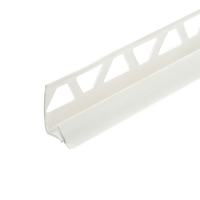 Раскладка внутренняя под плитку 7-8мм 2,5м "Идеал" Белая Раскладка внутренняя под плитку 7-8мм 2,5м "Идеал" Белая