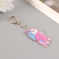 Брелок акрил "Единорожка-фея" 4,2х5,5 см Брелок акрил "Единорожка-фея" 4,2х5,5 см