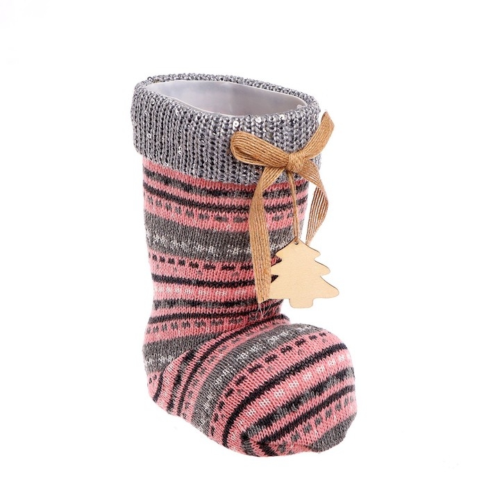 Конфетница &laquo;Сапожок&raquo;, с ёлкой