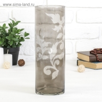 Ваза "Семптарос-дымка" трубка 107  30см