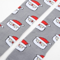 Новый год.Колготки детские KAFTAN "Дед Мороз" 116-122 см, серый