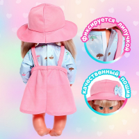 Одежда для пупса &laquo;Единорог&raquo; платье, кофта, панама