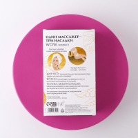 Массажер мезороллер &laquo;Вдохновляй красотой&raquo;, со сменными насадками, 10 х 17 см