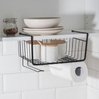 Корзина подвесная Доляна &laquo;Лофт&raquo;, 28,5&times;24&times;17,5 см, цвет чёрный