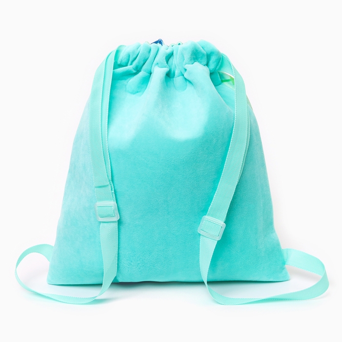 Сумка детская «Дино», 35 × 30 см, цвет бирюзовый Сумка детская «Дино», 35 × 30 см, цвет бирюзовый