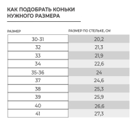 Коньки фигурные Winter Star прокатные, р. 34