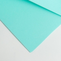 Фоамиран иранский 0,8-1 мм (аквамарин) 60х70 см Фоамиран иранский 0,8-1 мм (аквамарин) 60х70 см