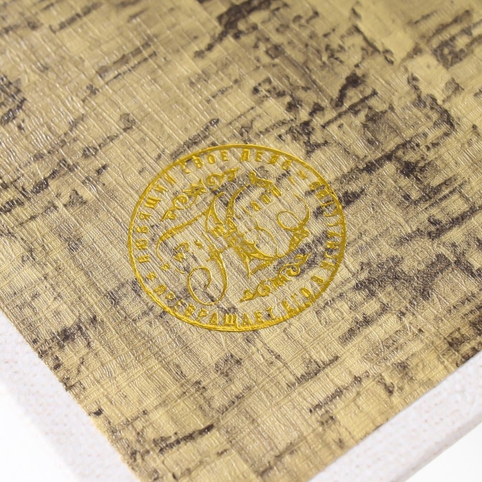 Сейф-книга дерево кожзам "Птица на ветке" 21х13х5 см