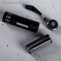 Кружка туристическая с фонариком &laquo;100% мужик&raquo;, 175 мл