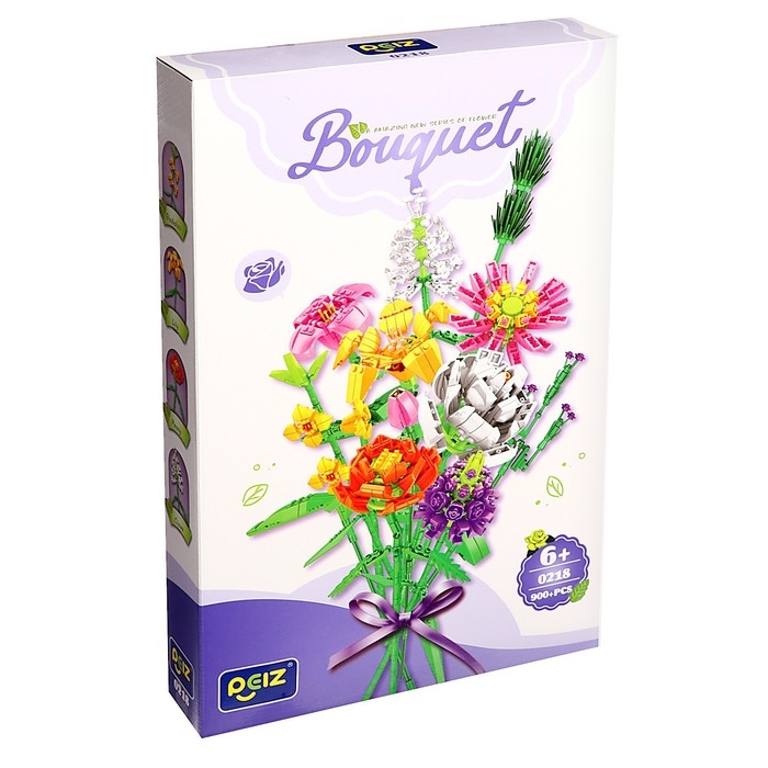 Конструктор Букет &laquo;Любимый&raquo;, 900 деталей