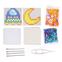 Термомозаика &laquo;Космические приключения&raquo; с пинцетом, брелоком