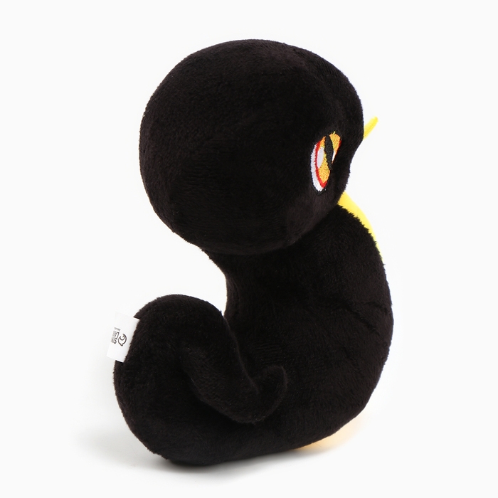Новый год! Мягкая игрушка &laquo;Змейка&raquo;, чёрно-жёлтая