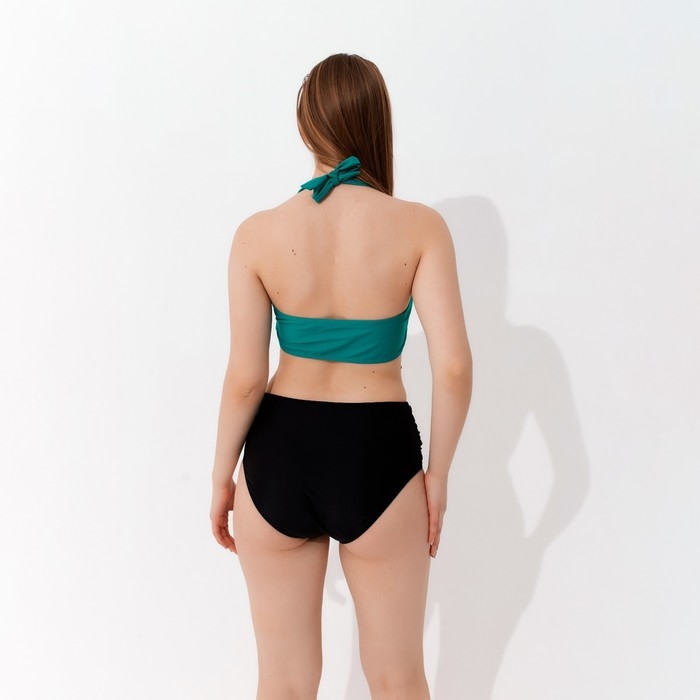 Топ купальный женский MINAKU на завязках, цвет зеленый размер 52 Топ купальный женский MINAKU на завязках, цвет зеленый размер 52