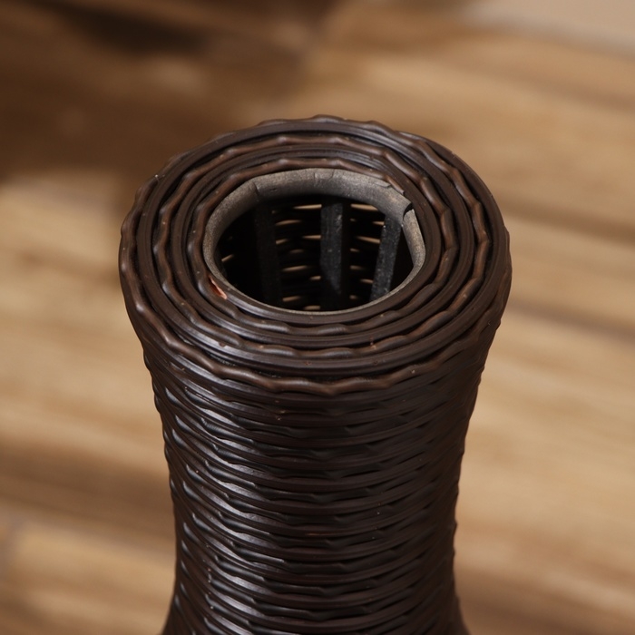 Ваза плетёная, напольная 22х22х60 см Ваза плетёная, напольная 22х22х60 см