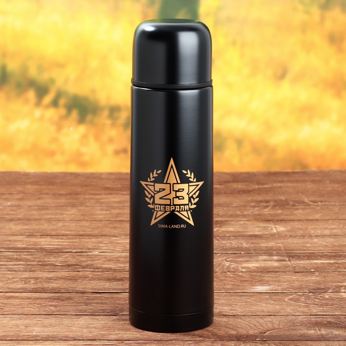 Набор посуды для пикника «Защитнику», термос 500 мл, кружка 180 мл, 2 шт Набор посуды для пикника «Защитнику», термос 500 мл, кружка 180 мл, 2 шт