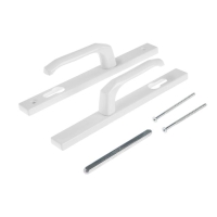 Нажимной гарнитур ТУНДРА 92/25, пружина, белый