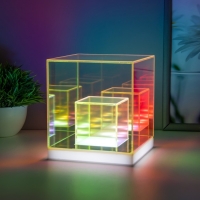 Ночник "Квадрат" LED USB 15x15х23 см RISALUX Ночник "Квадрат" LED USB 15x15х23 см RISALUX