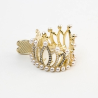 Зажим для волос со стразами &laquo;Queen&raquo;, 3,5 х 4,5 х 3 см