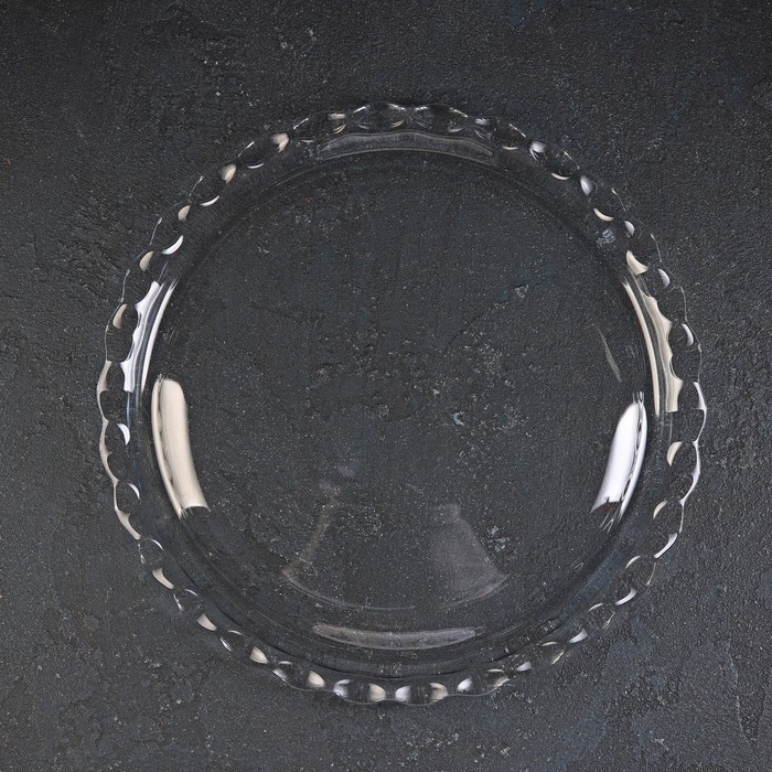 Блюдо с крышкой стеклянное Patisserie, d=26,4 см, h=15,5 см