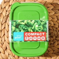 Набор контейнеров пищевых Good & Good, 450 мл, 2 шт, цвет МИКС Набор контейнеров пищевых Good & Good, 450 мл, 2 шт, цвет МИКС