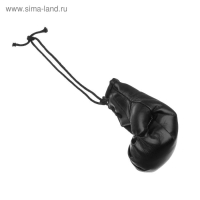 Украшение на зеркало, Боксерская перчатка, 9&times;5 см, черный