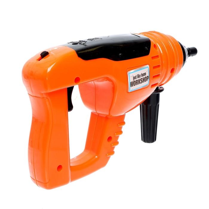 Инструмент детский &laquo;Перфоратор&raquo;, звуковые эффекты, работает от батареек