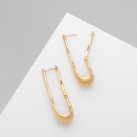 Серьги металл &laquo;Богема&raquo; бриз, цвет золото