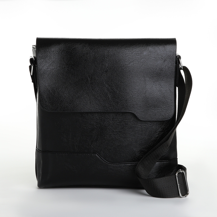 Сумка мужская, цвет чёрный