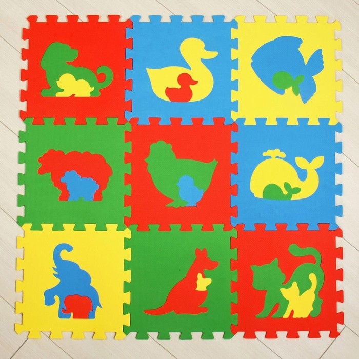 Мягкий пол универсальный &laquo;Животные&raquo;