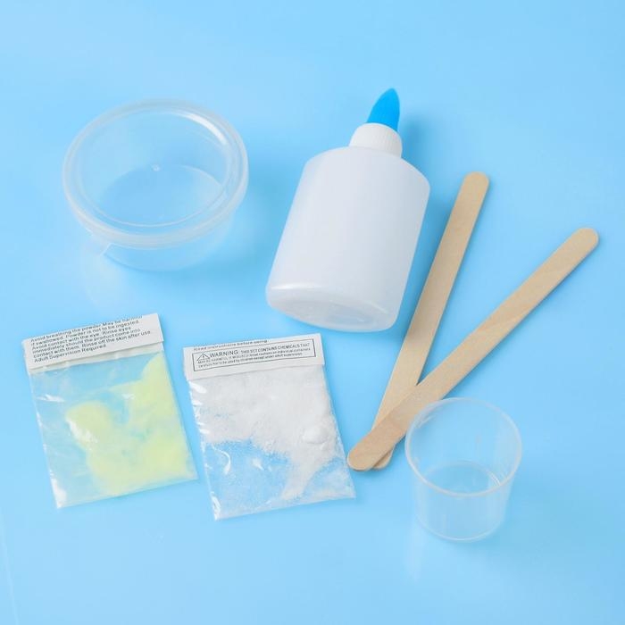 Набор для творчества &laquo;Светящийся в темноте слим своими руками&raquo;, в пакете