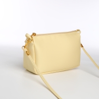 Сумка женская кросс-боди на молнии, цвет бежевый Сумка женская кросс-боди на молнии, цвет бежевый