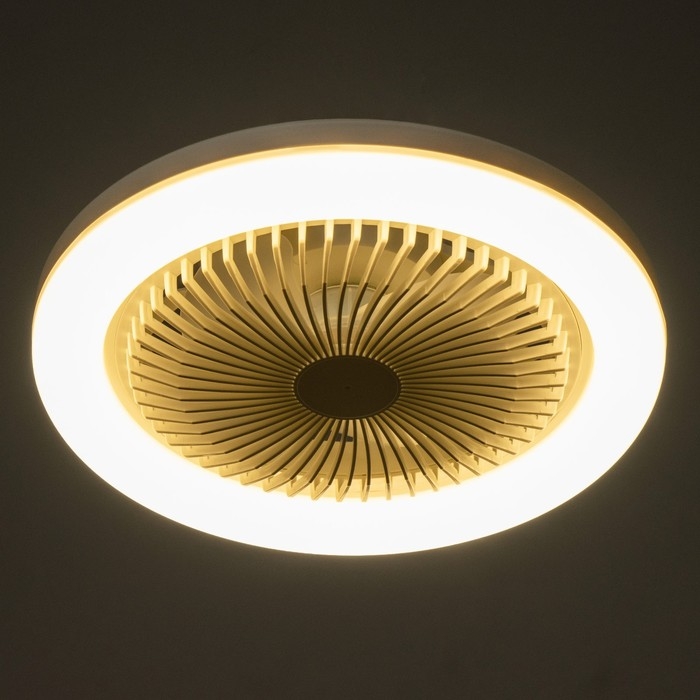 Светильник с ПДУ "Вихрь" LED 30Вт 6000К белый 25х25х15см BayerLux