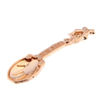 Кошельковый талисман: ложка загребушка «Денежная», 4 х 0,5 см. Кошельковый талисман: ложка загребушка «Денежная», 4 х 0,5 см.