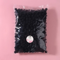 Бусины пришивные &laquo;Ежевика&raquo;, d = 12 мм, 500 г, цвет чёрный