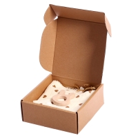 Муслиновый набор &laquo;Подарочный набор: Сердечки&raquo;, 3 шт.