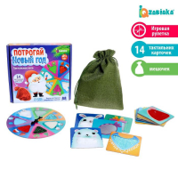 Тактильное лото &laquo;Потрогай Новый год&raquo;