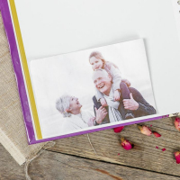 Фотоальбом магнитный 30 листов "Орнамент" 23x28см МИКС