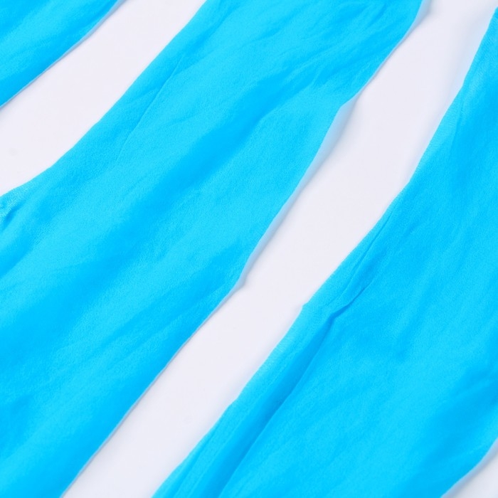 Капрон для кукол и цветов, набор 4 шт., размер 1 шт. &mdash; 45 &times; 6 см, цвет бирюзовый