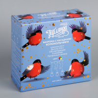 Гирлянда &laquo;Бахрома&raquo; 2.4 &times; 0.9 м с насадками &laquo;Колокольчики&raquo;, IP20, прозрачная нить, 138 LED, свечение мульти, 8 режимов, 220 В