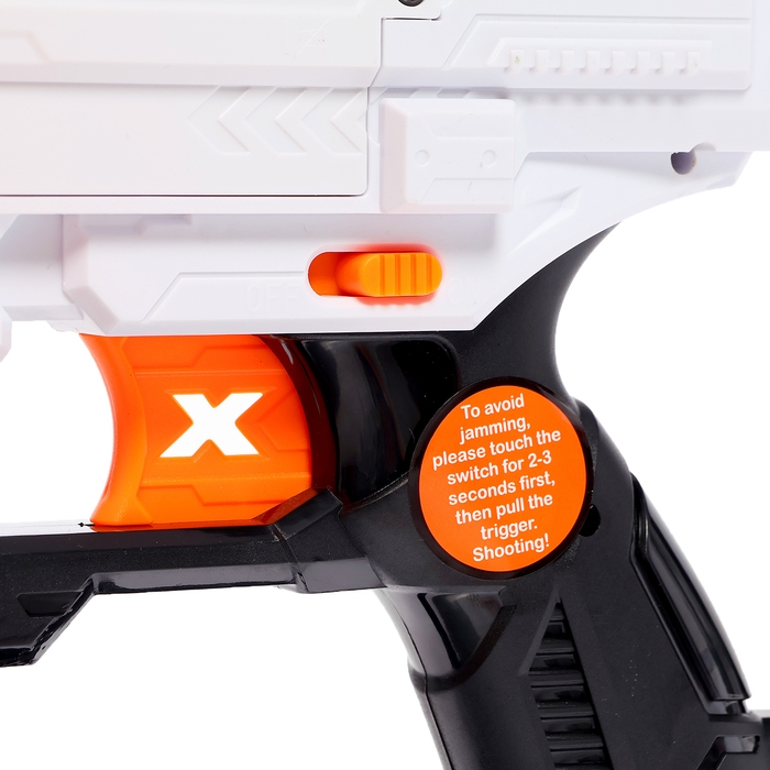 Бластер «Fast»,стреляет мягкими пулями, работает от батареек Бластер «Fast»,стреляет мягкими пулями, работает от батареек