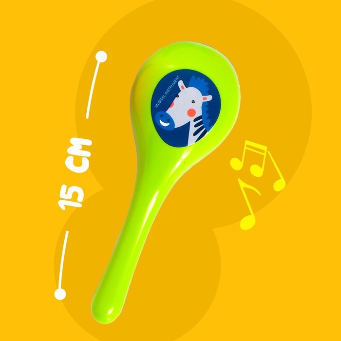 Набор музыкальных инструментов &laquo;Зверята&raquo;, 3 предмета