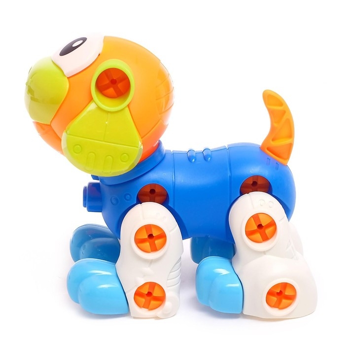 Конструктор винтовой &laquo;Собачка&raquo;, 43 детали, с отвёрткой