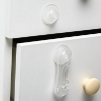 Блокиратор для дверей и ящиков, универсальный, цвет прозрачный, Крошка Я